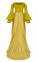 21 of 24 MNM Couture B1103 Yellow