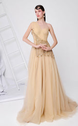 2 of 6 MNM Couture B1110 Beige