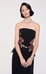 2 of 6 MNM Couture B1117 Black