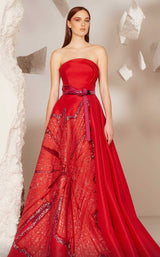 1 of 6 MNM Couture E0013 Red