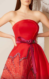 4 of 6 MNM Couture E0013 Red