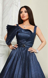 5 of 7 MNM Couture E0017 Navy