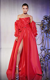 1 of 5 MNM Couture E0031 Fuchsia