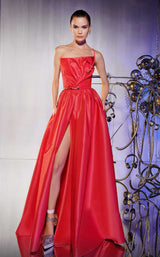 2 of 5 MNM Couture E0031 Fuchsia