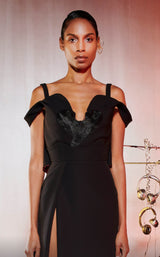 3 of 5 MNM Couture E0032 Black