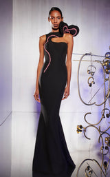 1 of 5 MNM Couture E0033 Black