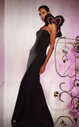 4 of 5 MNM Couture E0033 Black