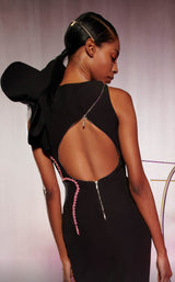 3 of 5 MNM Couture E0033 Black