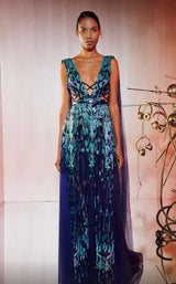 1 of 5 MNM Couture E0044 Blue