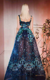 4 of 4 MNM Couture E0058 Navy Blue
