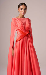 8 of 14 MNM Couture E0061 Coral