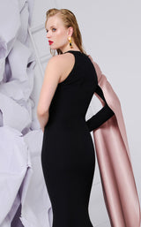 8 of 10 MNM Couture E0072 Pink/Black