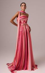 3 of 9 MNM Couture E0079 Pink