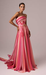 6 of 10 MNM Couture E0079 Pink