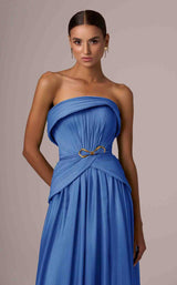 8 of 18 MNM Couture E0082 Blue