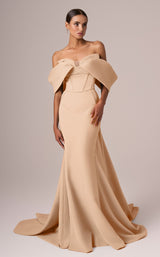 6 of 15 MNM Couture E0085 Peach