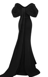 7 of 8 MNM Couture E0088 Black