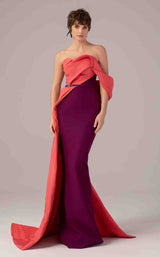 1 of 5 MNM Couture E0091 Purple