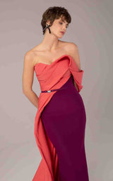 2 of 5 MNM Couture E0091 Purple