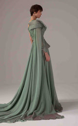 3 of 4 MNM Couture E0097 Green