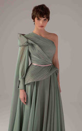 2 of 4 MNM Couture E0097 Green