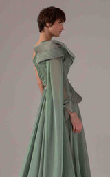 4 of 4 MNM Couture E0097 Green