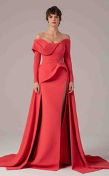 1 of 10 MNM Couture E0099 Coral