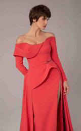 2 of 10 MNM Couture E0099 Coral