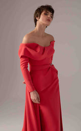 3 of 10 MNM Couture E0099 Coral