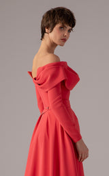 5 of 10 MNM Couture E0099 Coral