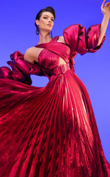 7 of 21 MNM Couture F02808 Magenta