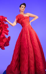 2 of 6 MNM Couture F02815 Red