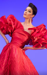 3 of 6 MNM Couture F02815 Red