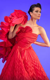 4 of 6 MNM Couture F02815 Red