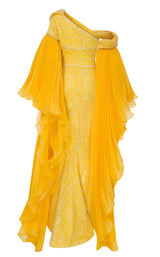 14 of 15 MNM Couture F02816A Yellow