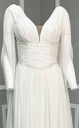 6 of 12 MNM Couture F02828A White