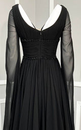 7 of 12 MNM Couture F02828A Black