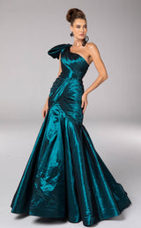 3 of 13 MNM Couture F02833 Teal