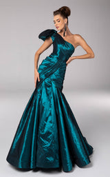 4 of 13 MNM Couture F02833 Teal