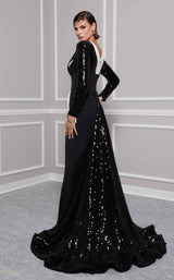 6 of 6 MNM Couture F02834 Black