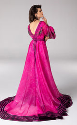 5 of 5 MNM Couture F02839 Fuchsia
