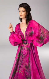 3 of 5 MNM Couture F02839 Fuchsia