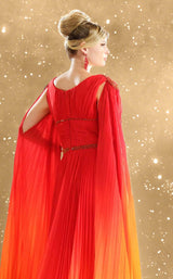 6 of 9 MNM Couture F02847 Red
