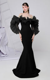 3 of 12 MNM Couture F02850 Black
