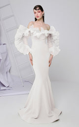 4 of 12 MNM Couture F02850 White