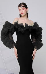 8 of 12 MNM Couture F02850 Black