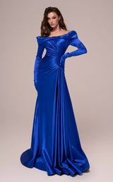 2 of 5 MNM Couture F02851 Royal Blue