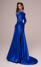 5 of 5 MNM Couture F02851 Royal Blue