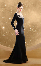 4 of 5 MNM Couture F02852 Black