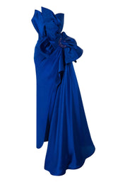 1 of 13 MNM Couture F02854 Royal Blue